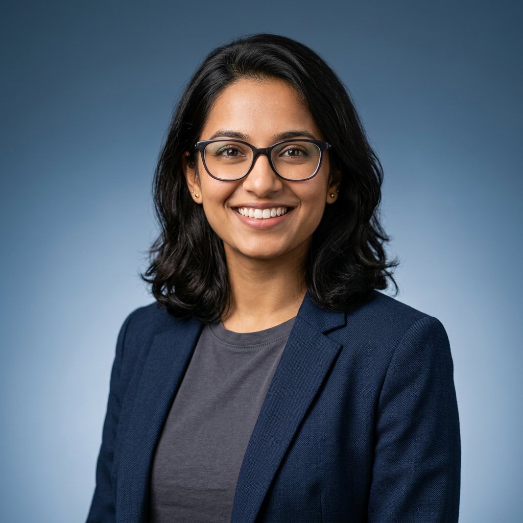 AI-generated professional headshot sample 5