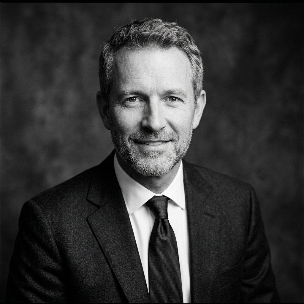 AI-generated professional headshot sample 6